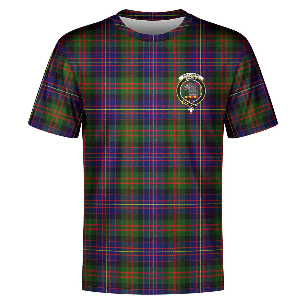 Chalmers Tartan Crest T-shirt