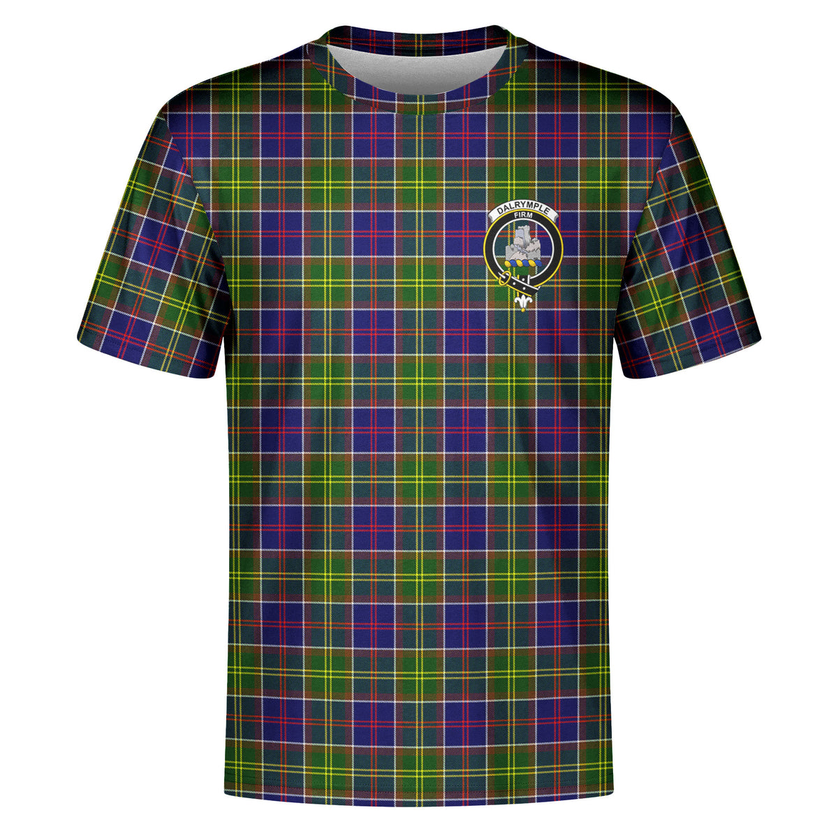 Dalrymple Tartan Crest T-shirt