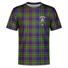 Dalrymple Tartan Crest T-shirt