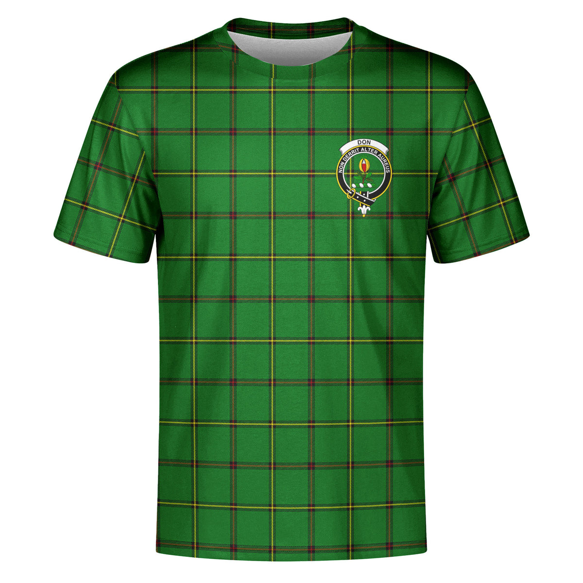 Don Tartan Crest T-shirt