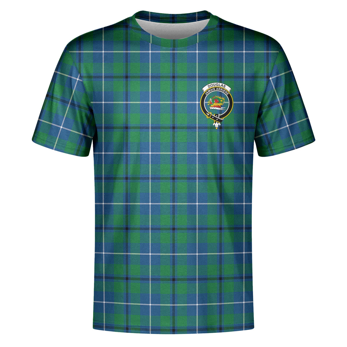 Douglas Ancient Tartan Crest T-shirt