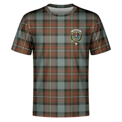 Fergusson Weathered Tartan Crest T-shirt