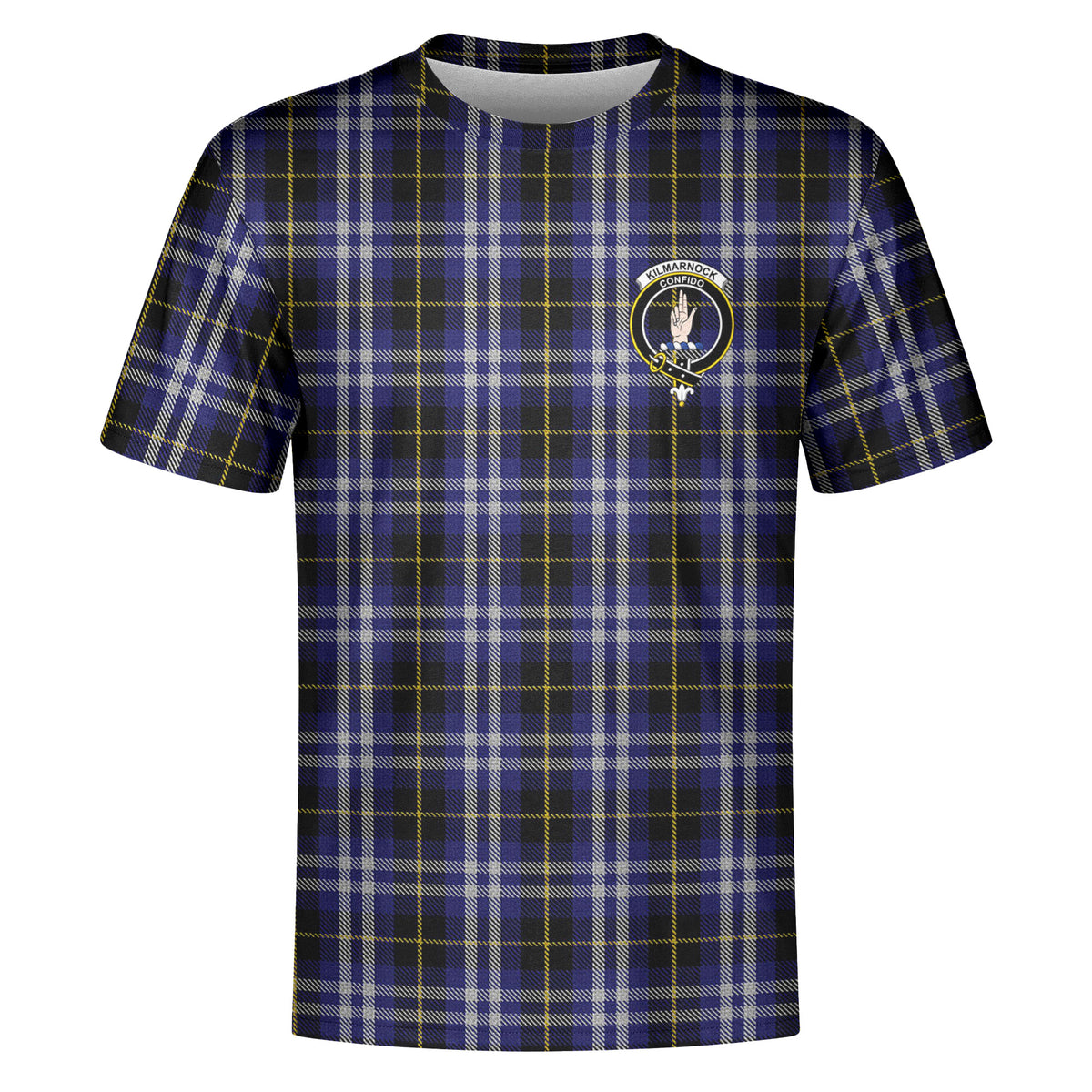 Kilmarnock Tartan Crest T-shirt
