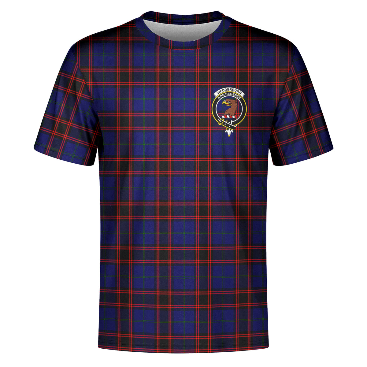 Wedderburn Tartan Crest T-shirt