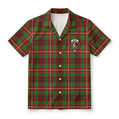 Ainslie Tartan Crest Hawaiian Shirt