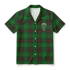 Anstruther Tartan Crest Hawaiian Shirt