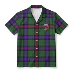 Armstrong Modern Tartan Crest Hawaiian Shirt