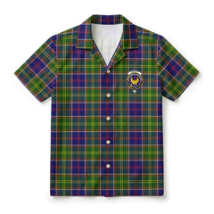 Arnott Tartan Crest Hawaiian Shirt