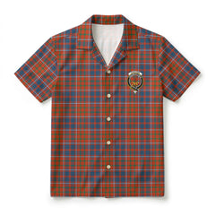 Cameron of Lochiel Ancient Tartan Crest Hawaiian Shirt