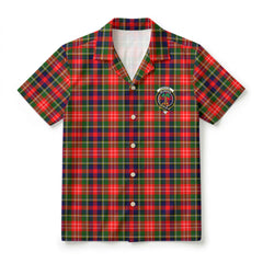 Christie Tartan Crest Hawaiian Shirt