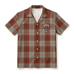 Davidson Dress Dancers Tartan Crest Hawaiian Shirt