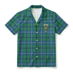 Douglas Ancient Tartan Crest Hawaiian Shirt