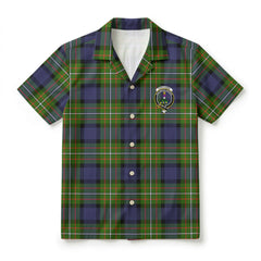 Ferguson Tartan Crest Hawaiian Shirt