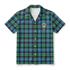 Galbraith Ancient Tartan Crest Hawaiian Shirt
