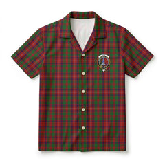 Ged Tartan Crest Hawaiian Shirt