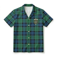 Graham of Menteith Ancient Tartan Crest Hawaiian Shirt