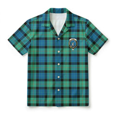 Gunn Ancient Tartan Crest Hawaiian Shirt