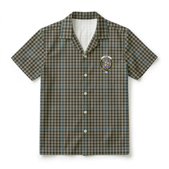 Haig Check Tartan Crest Hawaiian Shirt