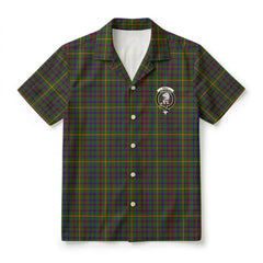 Hall Tartan Crest Hawaiian Shirt