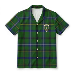 Henderson Modern Tartan Crest Hawaiian Shirt