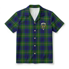 Johnson Modern Tartan Crest Hawaiian Shirt