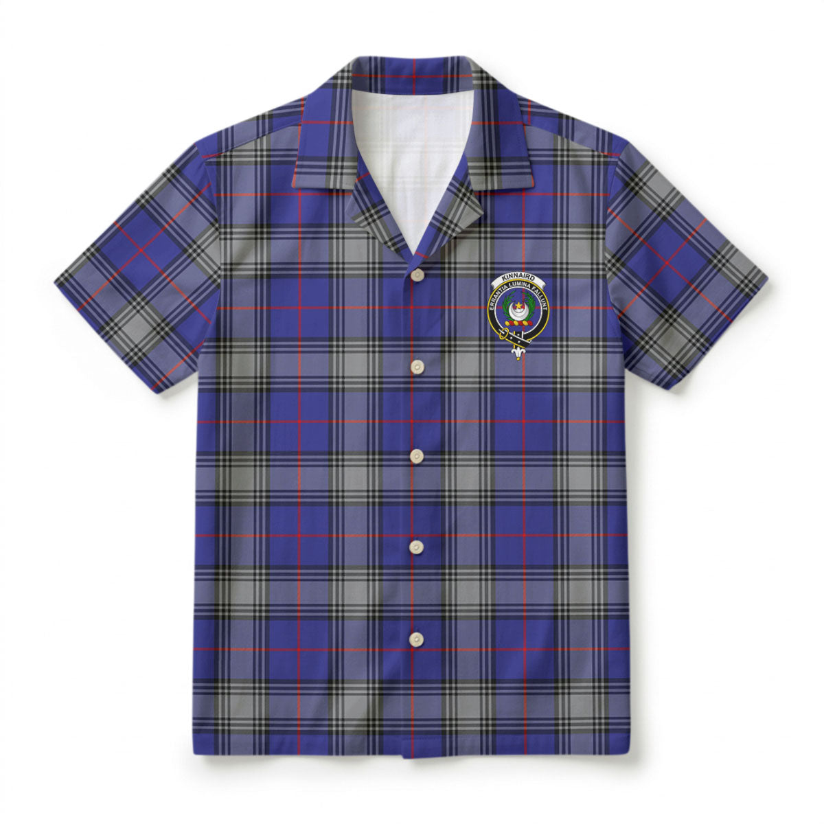 Kinnaird Tartan Crest Hawaiian Shirt