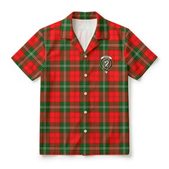 Lennox Tartan Crest Hawaiian Shirt