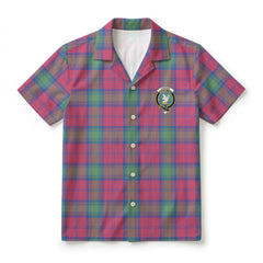 Lindsay Ancient Tartan Crest Hawaiian Shirt