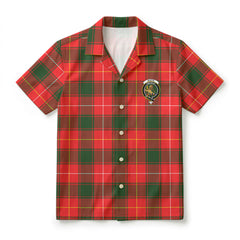 MacFie Tartan Crest Hawaiian Shirt