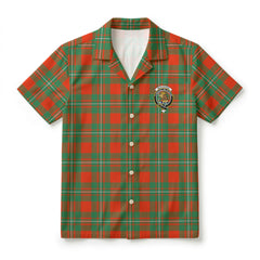 MacGregor Ancient Tartan Crest Hawaiian Shirt