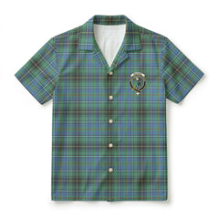 MacInnes Ancient Tartan Crest Hawaiian Shirt