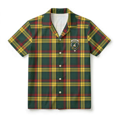 MacMillan Old Modern Tartan Crest Hawaiian Shirt