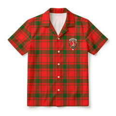 MacQuarrie Tartan Crest Hawaiian Shirt