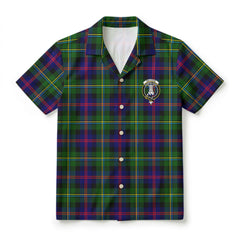 Malcolm (or MacCallum) Tartan Crest Hawaiian Shirt