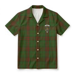 Maxwell Hunting Tartan Crest Hawaiian Shirt