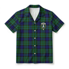 McCallum Modern Tartan Crest Hawaiian Shirt