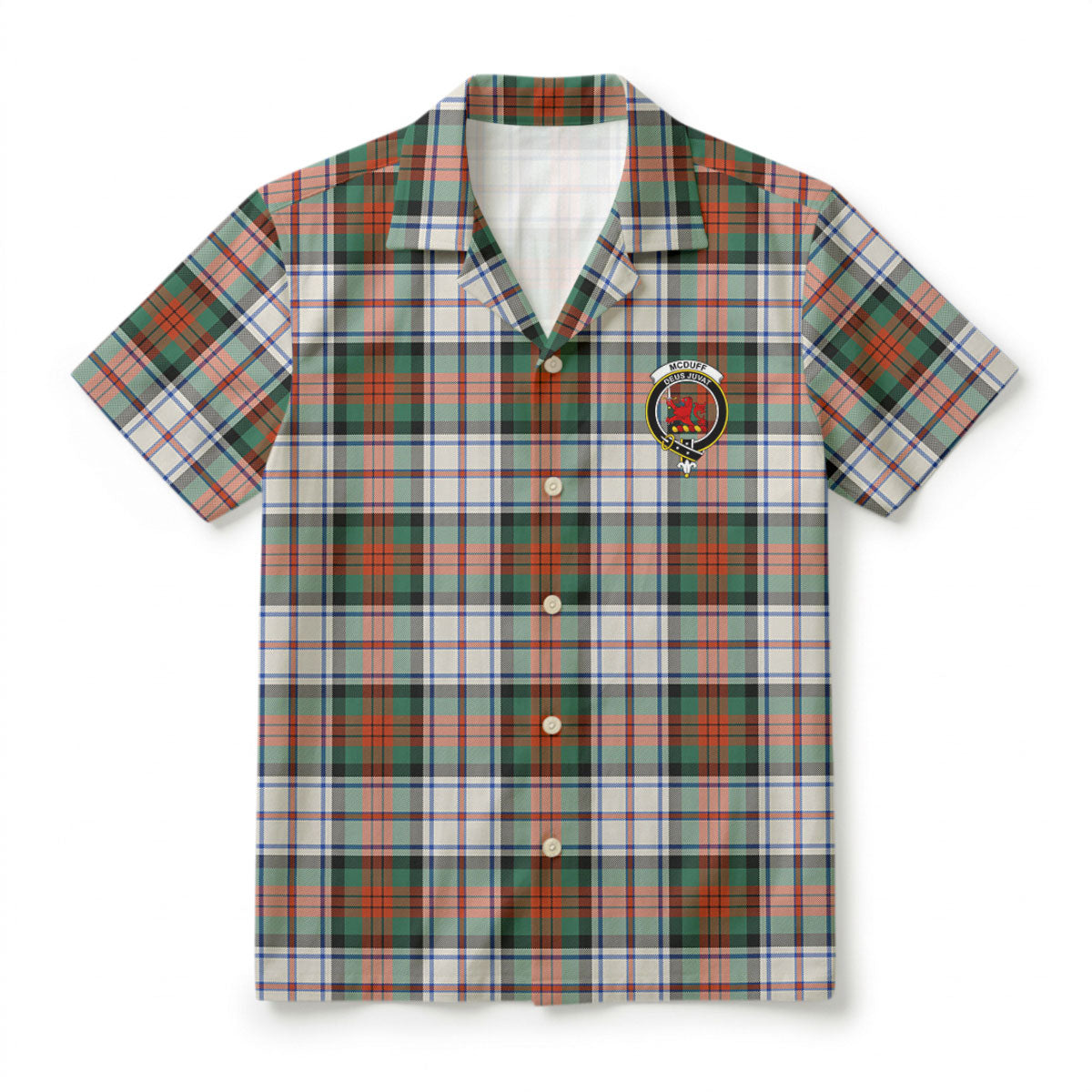 McDuff Dress Ancient Tartan Crest Hawaiian Shirt