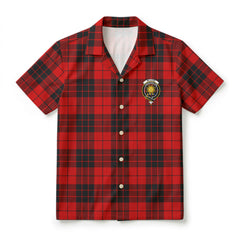 McLeod of Raasay Tartan Crest Hawaiian Shirt