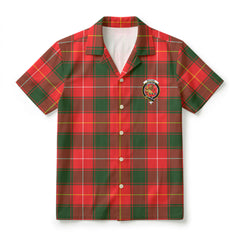 McPhee Tartan Crest Hawaiian Shirt
