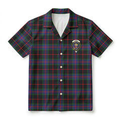 Nairn Tartan Crest Hawaiian Shirt