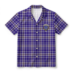 Ochterlony Tartan Crest Hawaiian Shirt