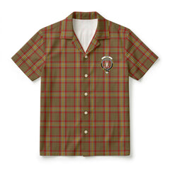 Reid Ancient Tartan Crest Hawaiian Shirt