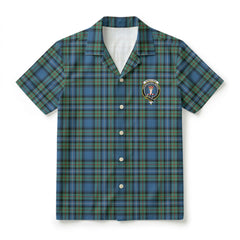 Robertson Hunting Ancient Tartan Crest Hawaiian Shirt