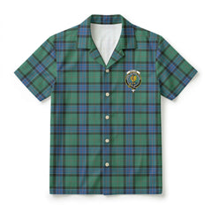 Sinclair Hunting Ancient Tartan Crest Hawaiian Shirt