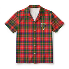 Somerville Tartan Crest Hawaiian Shirt