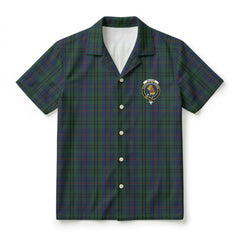 Walker Hunting Tartan Crest Hawaiian Shirt