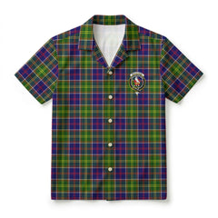 Whitefoord Tartan Crest Hawaiian Shirt