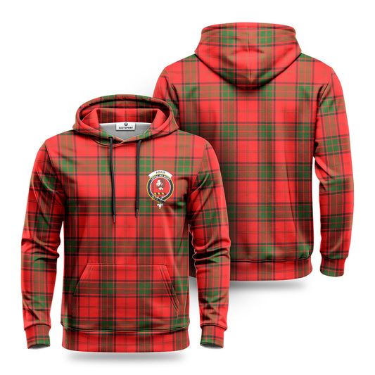 Adair Modern Tartan Crest Hoodie 1500