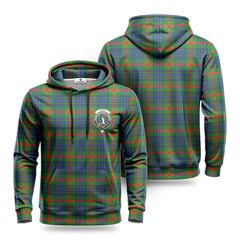 Aiton Tartan Crest Hoodie