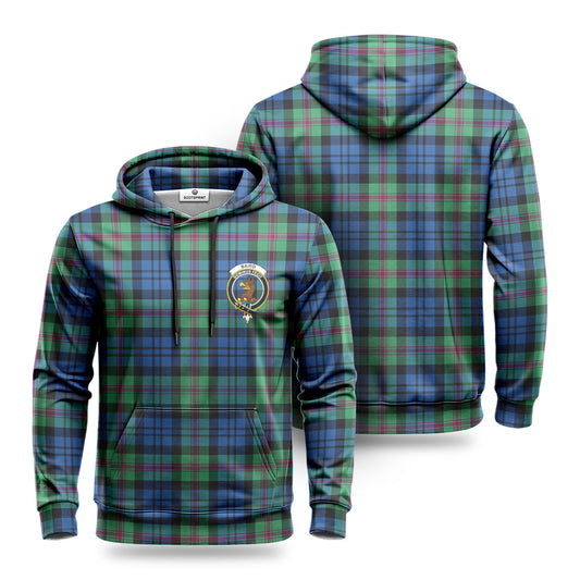 Baird Ancient Tartan Crest Hoodie 1500